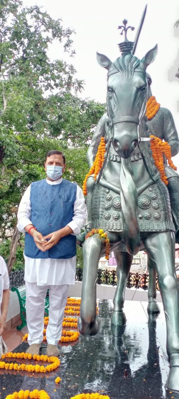 महाराणा प्रताप जी की जयंती पर श्रद्धांजलि