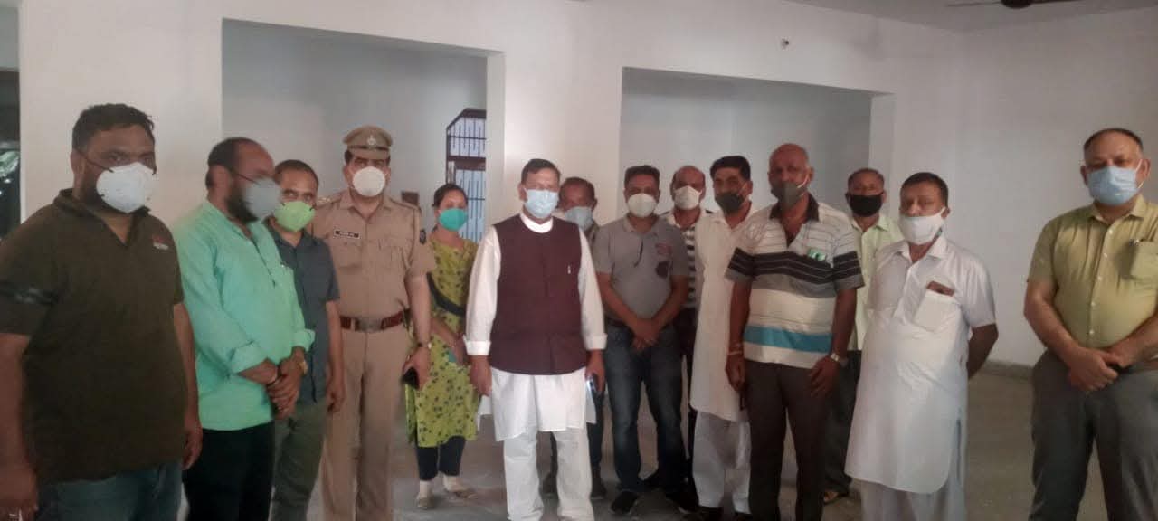 माजरा उप-तहसील भवन सम्बन्धी निरीक्षण