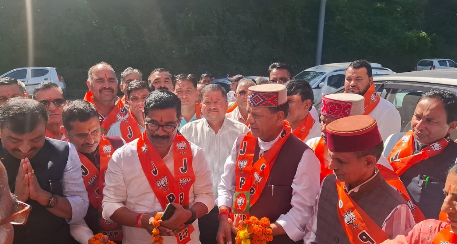 जनहित की आवाज उठाने वालों पर कांग्रेस सरकार कर रही है एफआईआर दर्ज -डा. बिन्दल